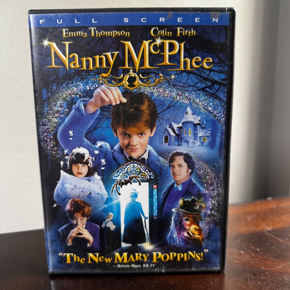Nanny McPhee DVD Full Screen Emma Thompson Colin Firth 2006 Family Fantasy Movie